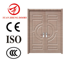 Puerta del dormitorio de madera Puerta del baño de PVC Puerta del baño de PVC Precio